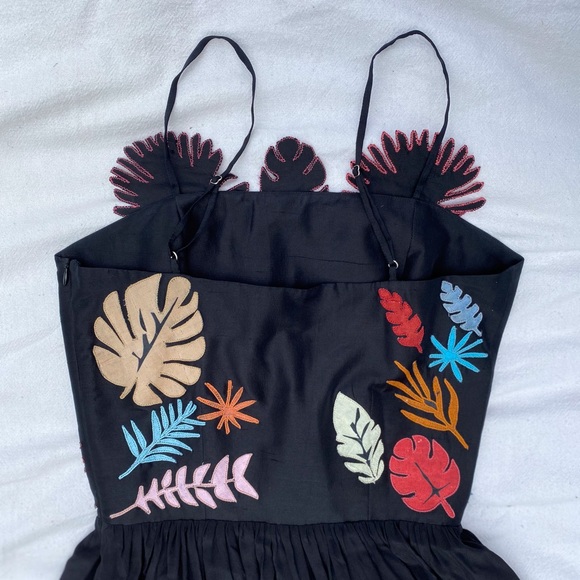 Free People Carolina K Tropical print Midi Dress - Picture 4 of 5